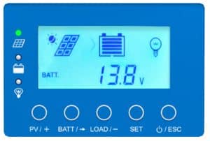 Epever Charge Controller Display Screen