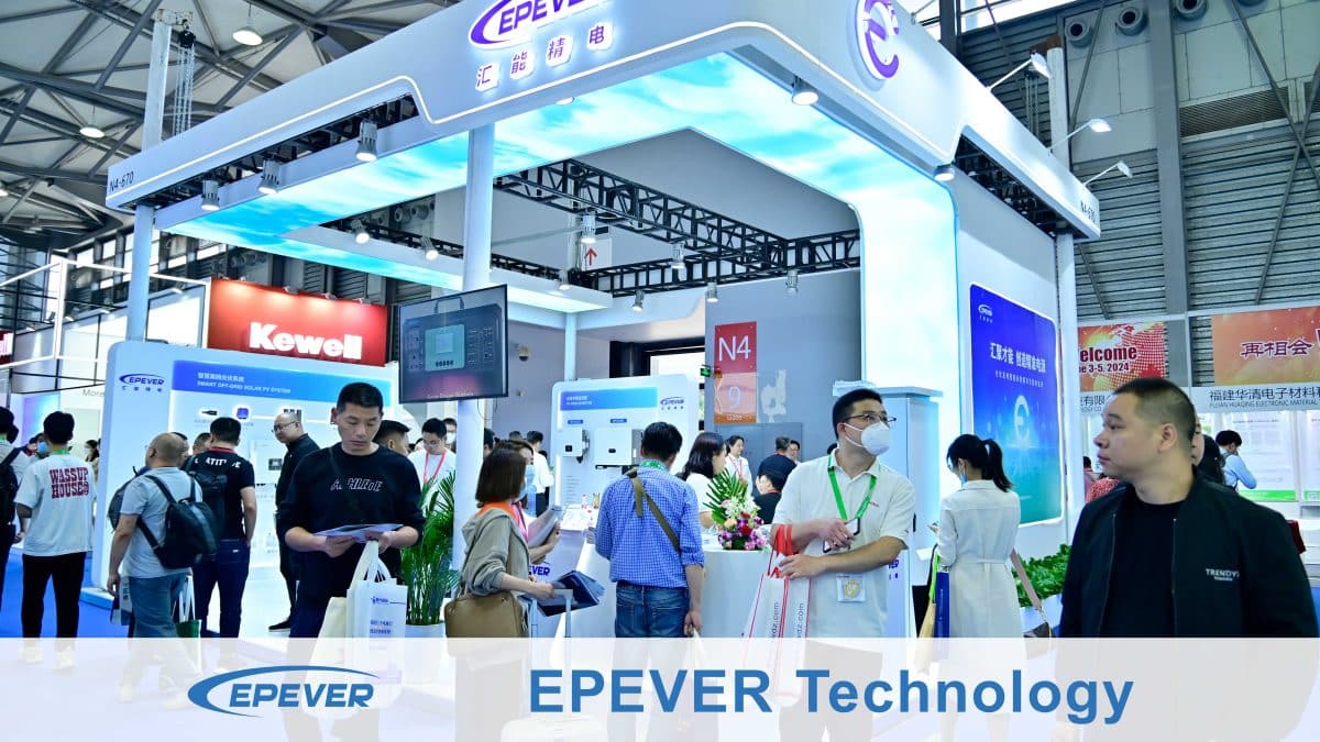 EPEVER impresses at Shanghai SNEC exhibition