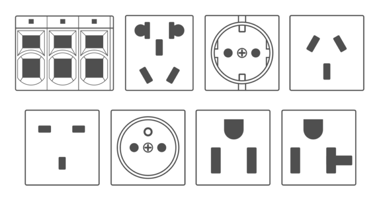 AC output sockets