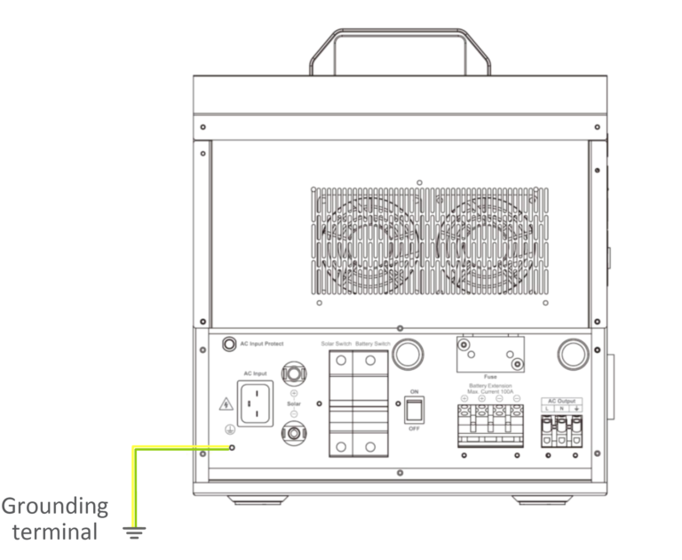 Grounding terminal