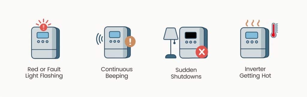 warning signs of overload