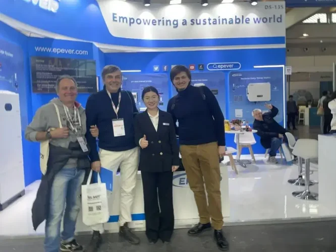 EPEVER Showcases Innovative Solar Storage Solutions at Key Energy 2025-02