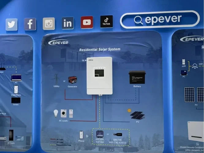 EPEVER Showcases Innovative Solar Storage Solutions at Key Energy 2025-05