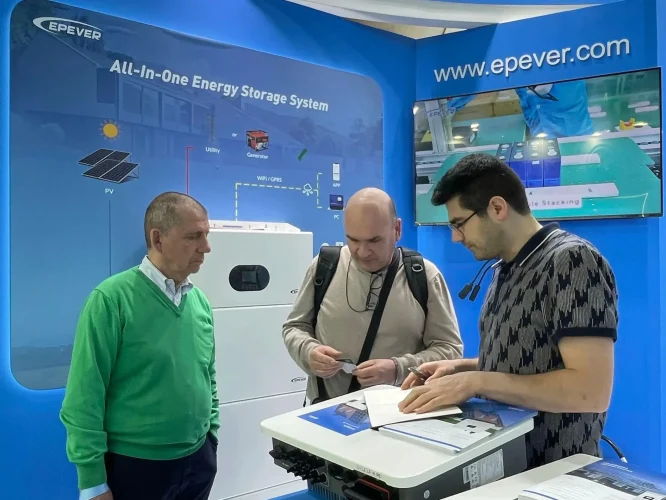 EPEVER Showcases Innovative Solar Storage Solutions at Key Energy 2025-06