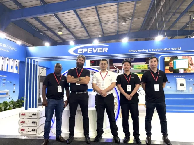 EPEVER at The Solar Show Africa 2025 bringing solar inverter and energy storage solutions (5)